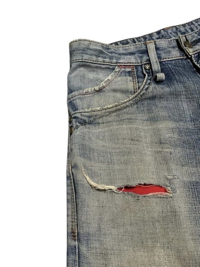 Edwin Vintage Edwin Curve Leg Jeans Distressed Size US 30 / EU 46 - 4 Thumbnail