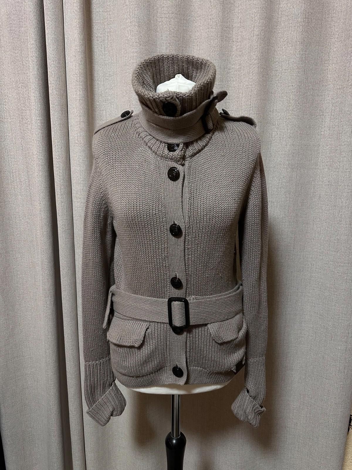 Burberry Burberry London Womens Wool Cardigan Knit Sz L Size L / US 10 / IT 46 - 1 Thumbnail