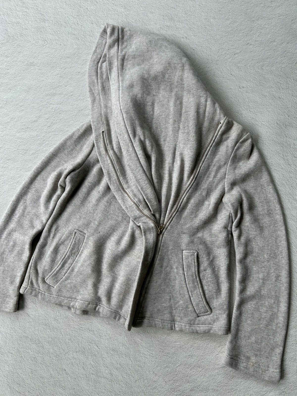 14th Addiction Rouge Vif Asymmetrical Zipper Hoodie Size US M / EU 48-50 / 2 - 3 Thumbnail