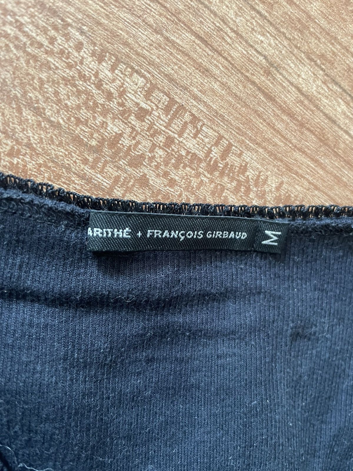 Marithe + Francois Girbaud × Vintage Marithe + Francois Girbaud black tank top Size M / US 6-8 / IT 42-44 - 3 Thumbnail