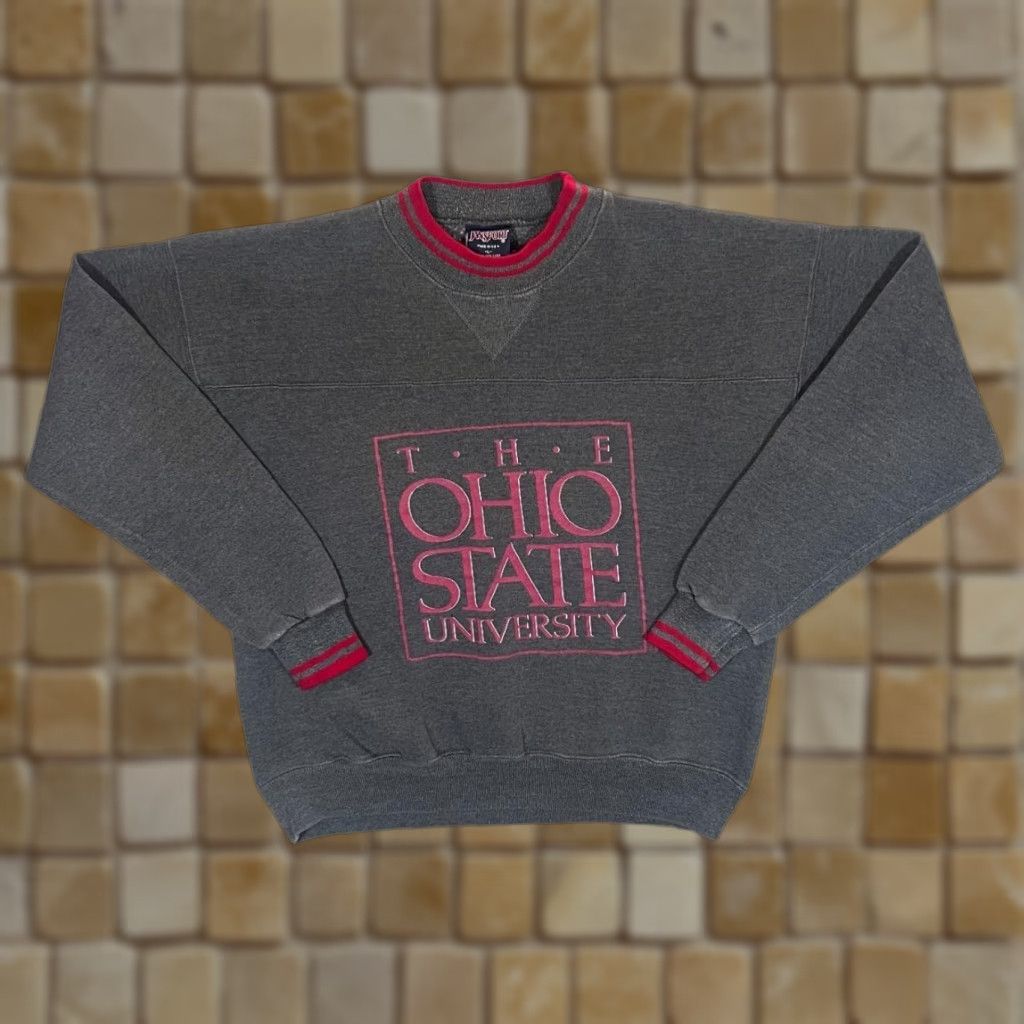 Jansport VINTAGE Jansport THE OHIO STATE UNIVERSITY College Graphic Sweatshirt Grey Large M Mens Pullover Graphic University Decade 90s Size US M / EU 48-50 / 2 - 1 Thumbnail