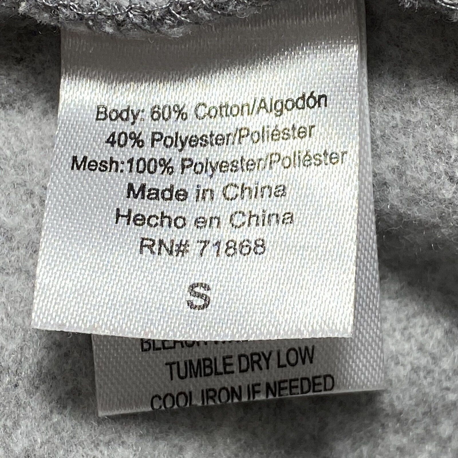 Star Wars Star Wars Small Fleece Gray Hoodie Movie Sweatshirt Size S / US 4 / IT 40 - 5 Thumbnail