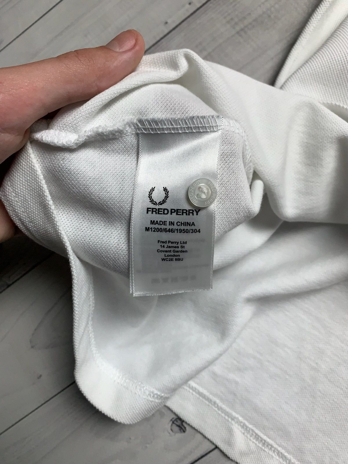 Fred Perry × Vintage Vintage Fred Perry size XXl polo white Size US XXL / EU 58 / 5 - 4 Thumbnail