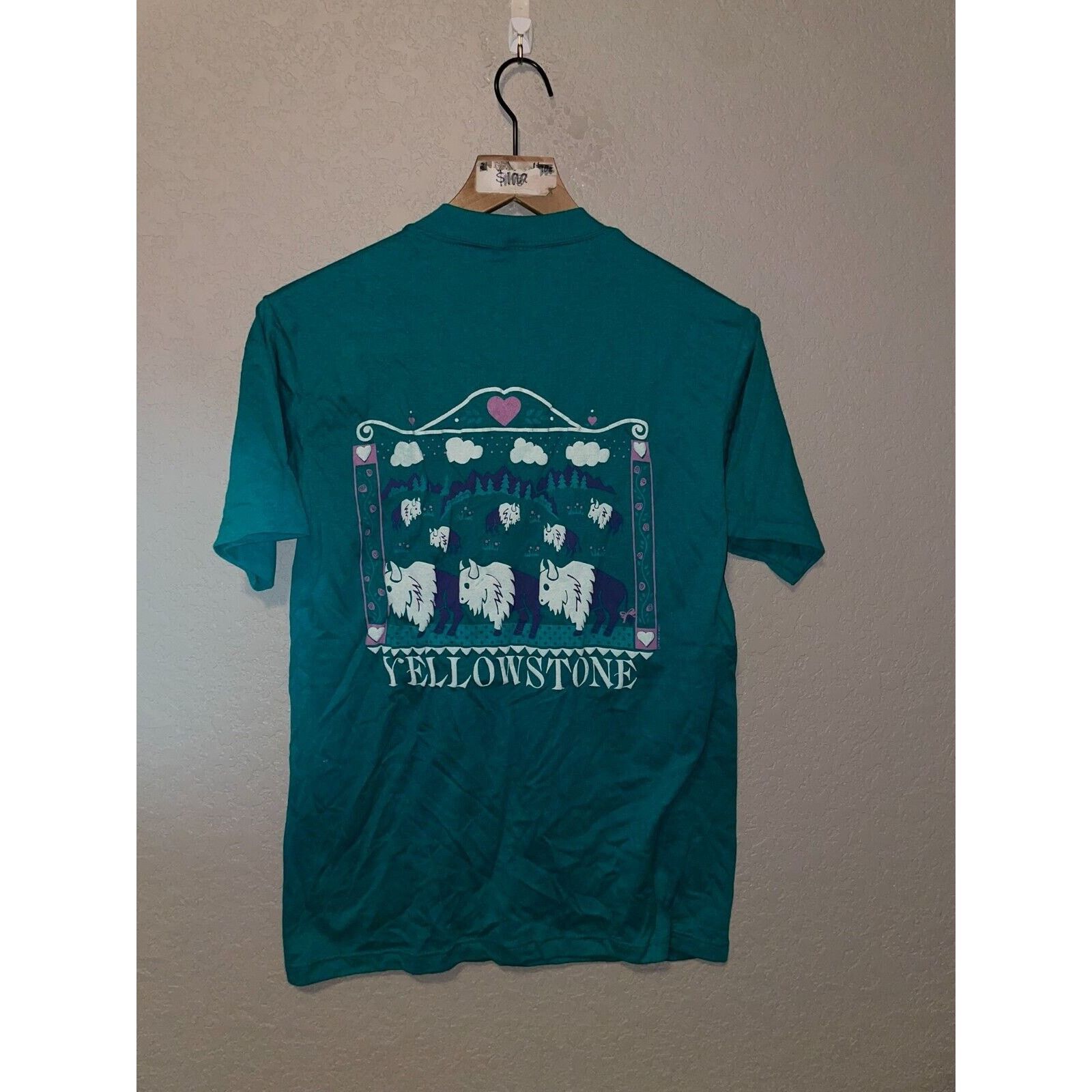 Jerzees Vintage Mount Rushmore Shirt South Dakota Yellowstone Tee M Size US M / EU 48-50 / 2 - 11 Thumbnail