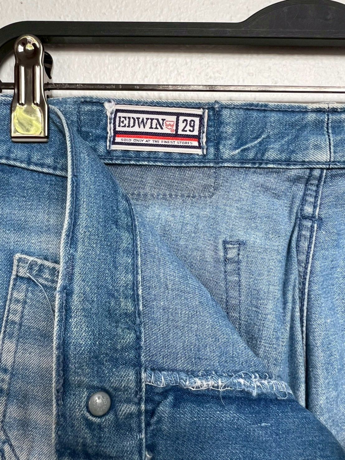 Vintage 70s Edwin Bootcut Flared Jeans Size US 29 - 7 Thumbnail