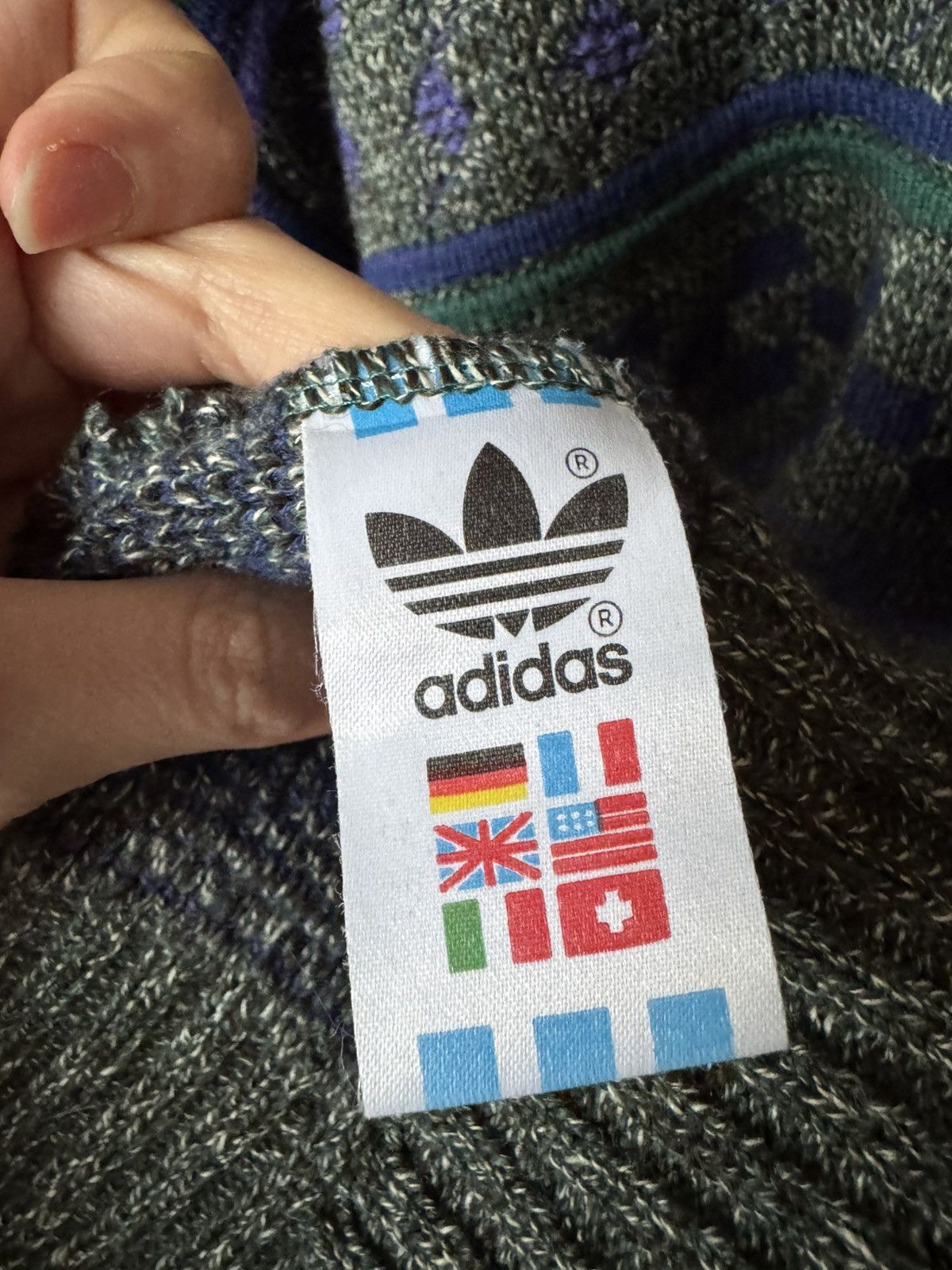 Adidas Adidas vintage men's sweater y2k 90s Size US L / EU 52-54 / 3 - 6 Thumbnail