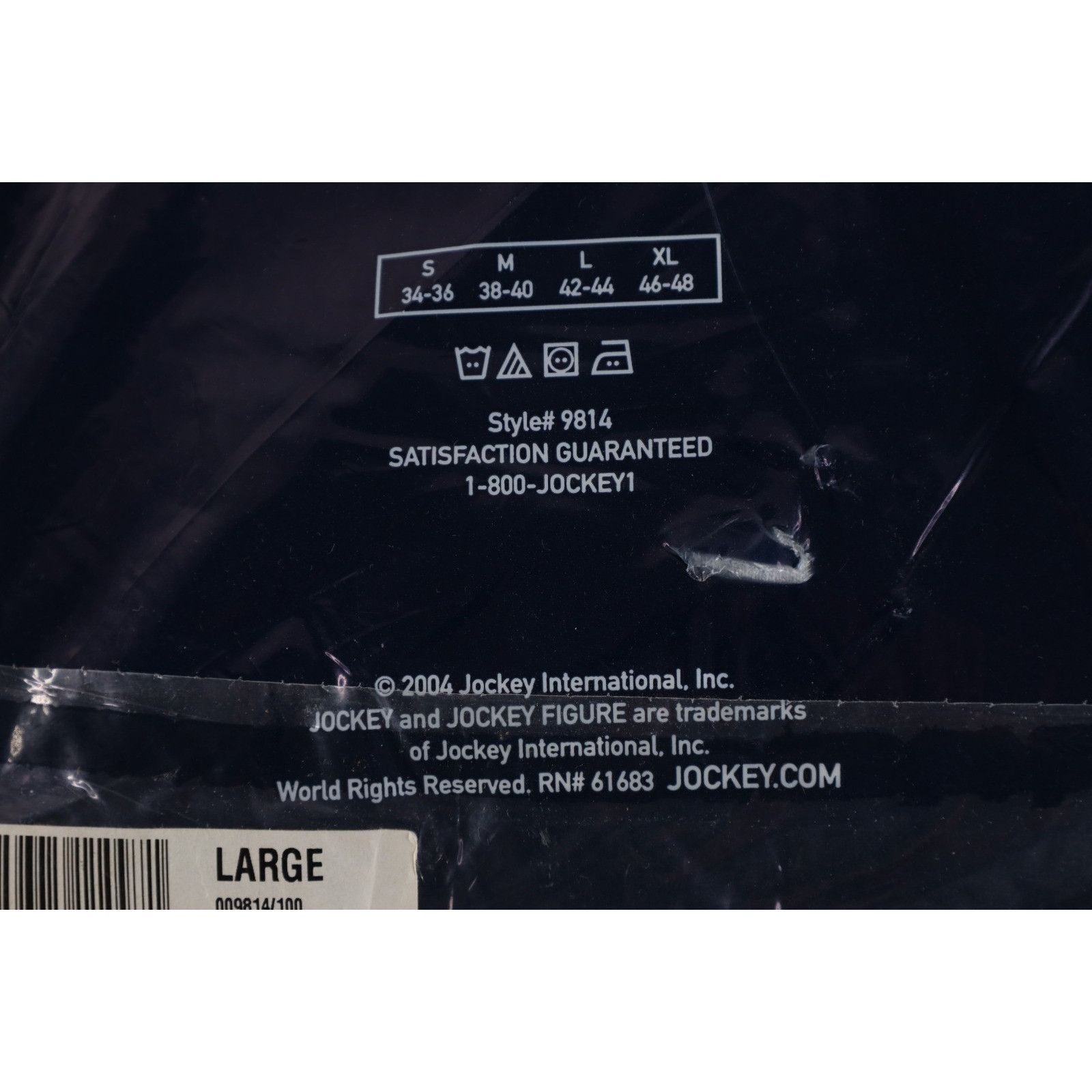 Jockey Deadstock Vintage Y2K Jockey 3 Pack Blank V-Neck T-Shirt Size US L / EU 52-54 / 3 - 7 Thumbnail