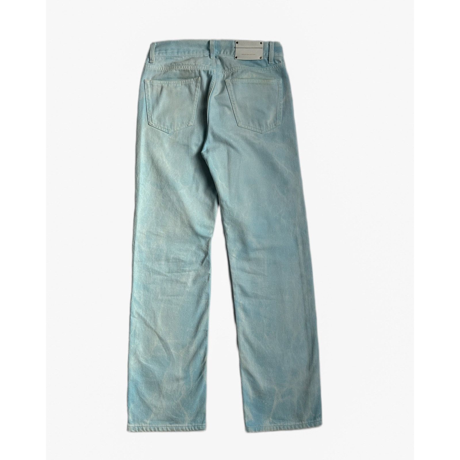 Dries Van Noten Dries Van Noten Marbled Straight Jeans Size US 30 / EU 46 - 3 Thumbnail