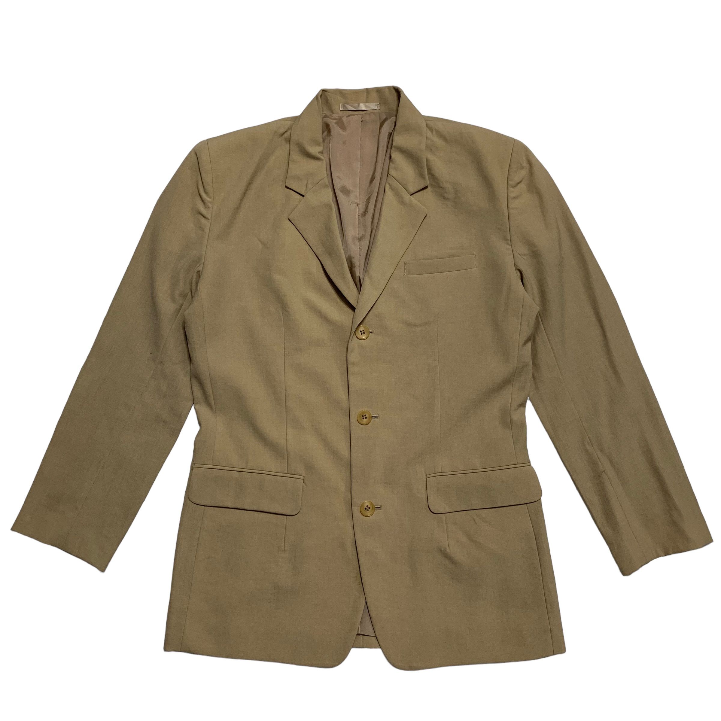 image of Vintage Yohji Yamamoto Y's Bis Blazer in Brown, Men's (Size Medium)