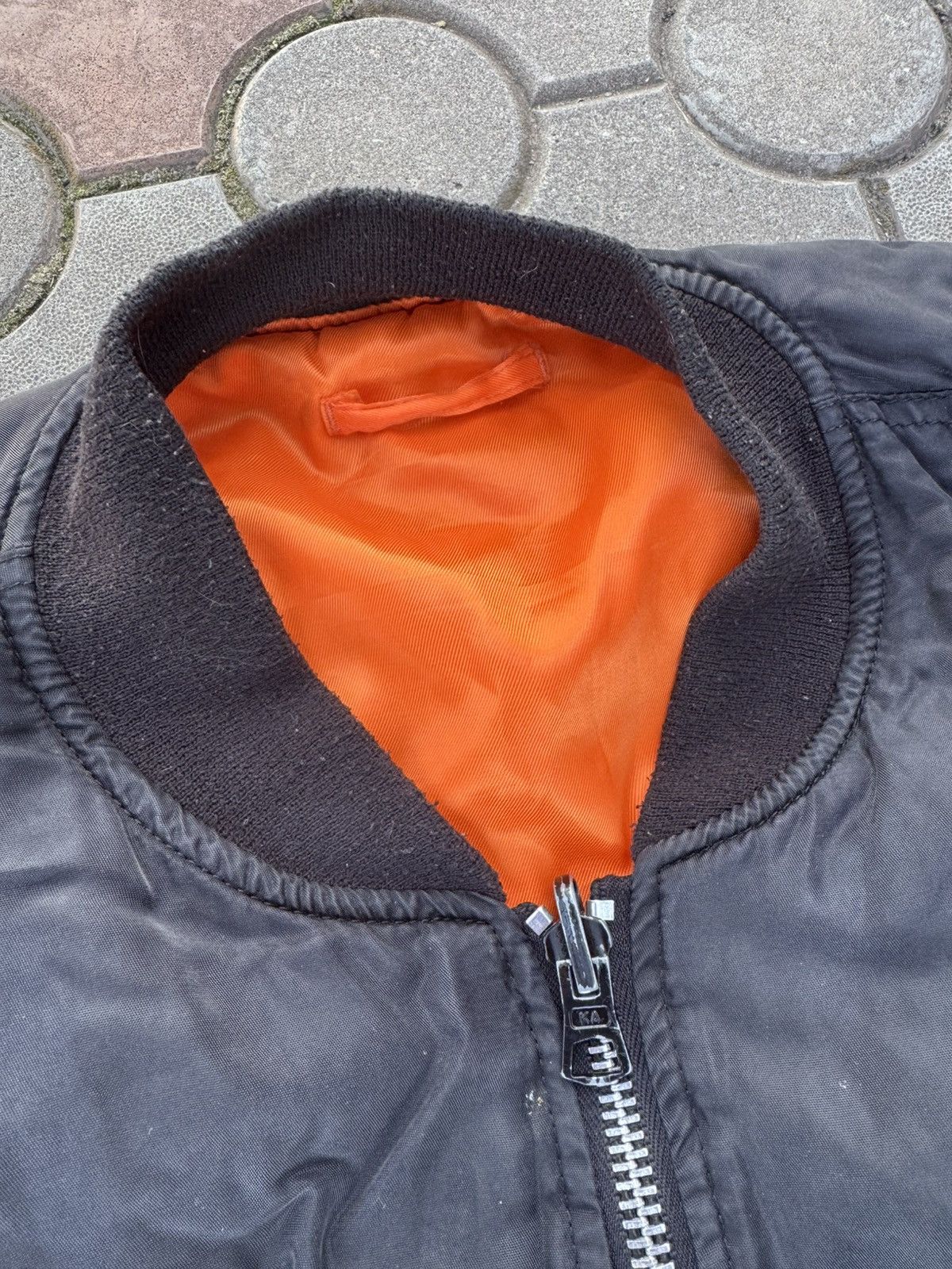 If Six Was Nine Vintage MA1 Military Bomber Jacket USA Size US L / EU 52-54 / 3 - 5 Thumbnail