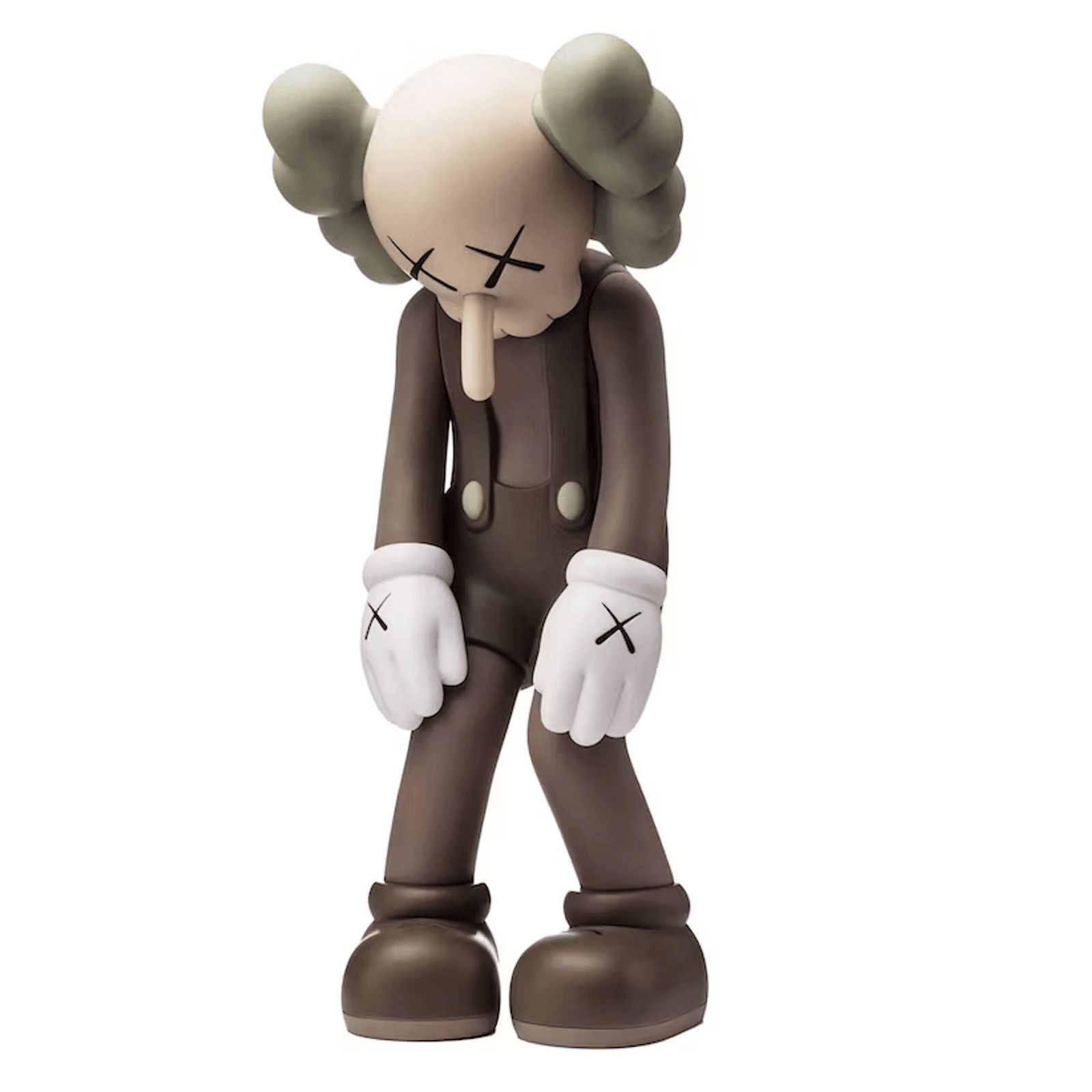 image of Kaws Small Lie Companion Vinyl Figure Brown, Men's