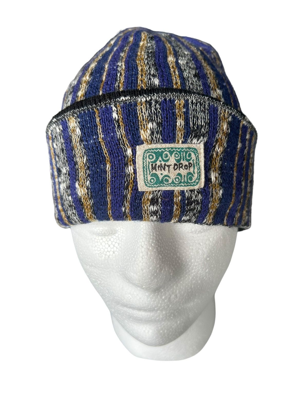 14th Addiction × Japanese Brand Vintage Mint Drop Beanie Hats Size ONE SIZE - 3 Thumbnail