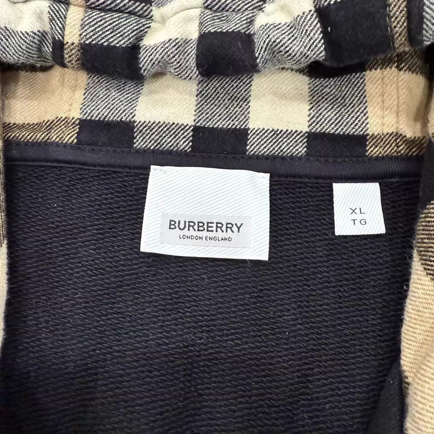 Burberry Burberry FW22 Check Hooded Zip LS Jacket XL Size XL / US 12-14 / IT 48-50 - 2 Thumbnail
