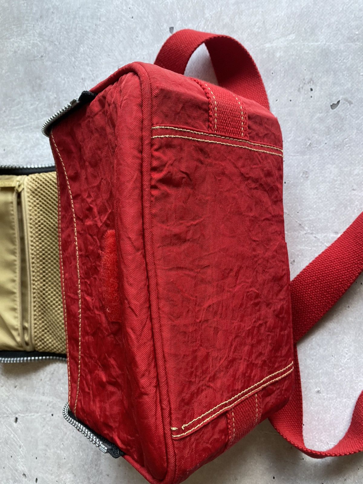 Japanese Brand × Vintage Vintage Y2K Rare Kipling Shoulder Bag Charm Bags Red Size ONE SIZE - 10 Thumbnail