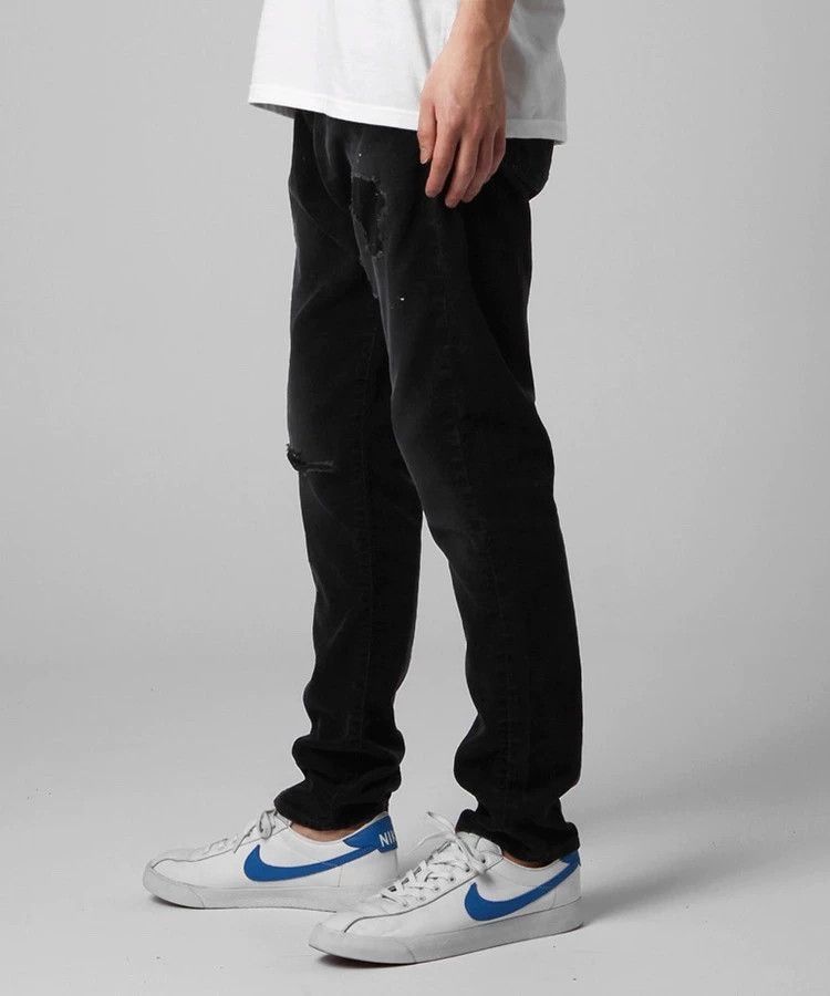 Vanquish Black Ripped Denim Jeans Size 32 Size US 32 / EU 48 - 9 Thumbnail