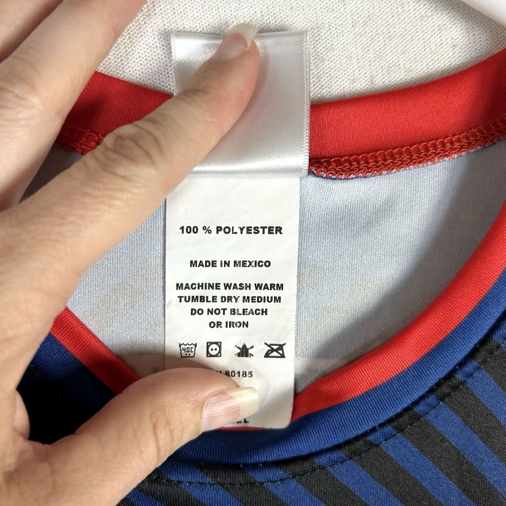Vintage DePaul University Soccer Jersey Shirt Men S Blue Demon Tee Nike Dri-Fit T-Shirt NCAA Collegiate Pullover Size US S / EU 44-46 / 1 - 7 Thumbnail