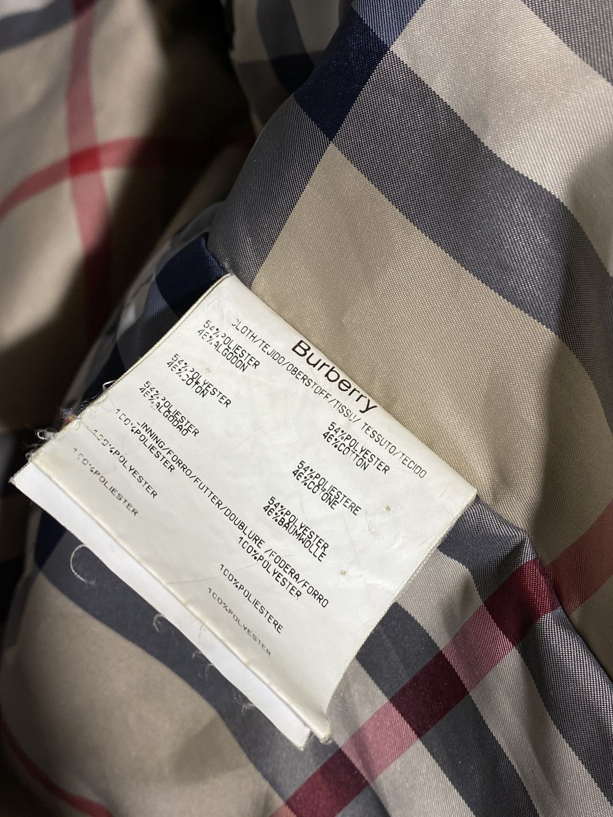 Burberry Burberry London Brown Nylon Men’s Jacket Size US M / EU 48-50 / 2 - 16 Thumbnail