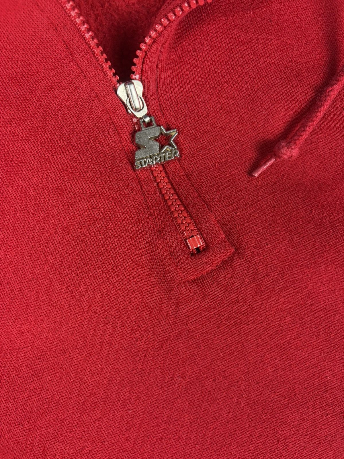 NFL × Starter × Vintage Vintage San Francisco 49’rs Starter Quarter Zip Sweatshirt Size US M / EU 48-50 / 2 - 5 Thumbnail