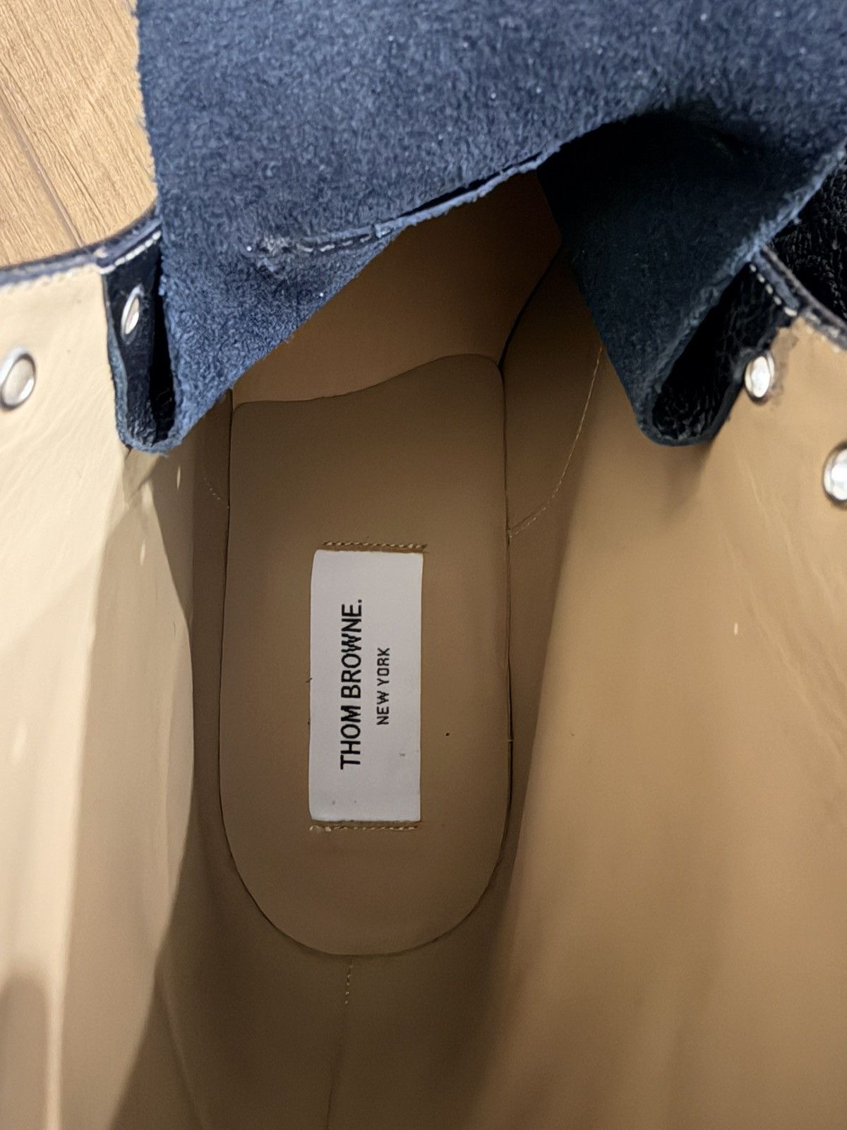 Thom Browne Thom Browne Leather Lugsole Hiking Boots Size US 9.5 / EU 42-43 - 10 Thumbnail