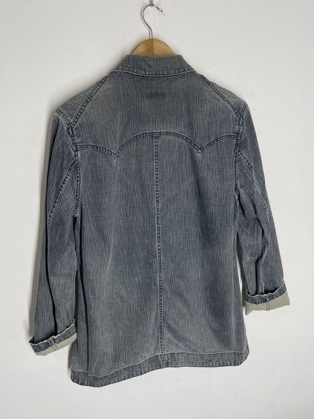 Beams Plus VINTAGE BEAMS JAPAN DENIM STREETWEAR JACKET Size US M / EU 48-50 / 2 - 4 Thumbnail
