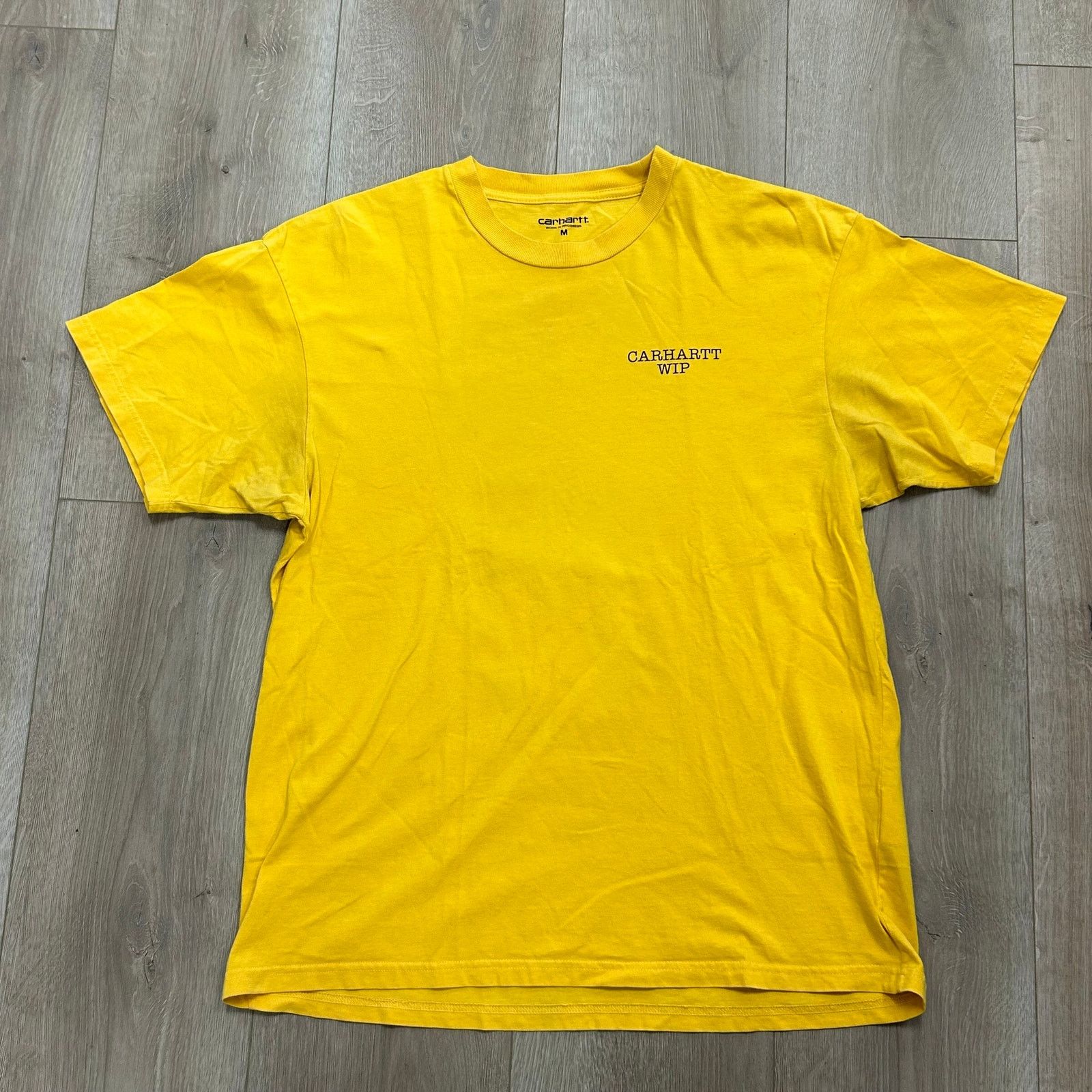 Carhartt Carhartt WIP Whisper Tee T Shirt Yellow Green Medium M B2 Size US M / EU 48-50 / 2 - 1 Thumbnail