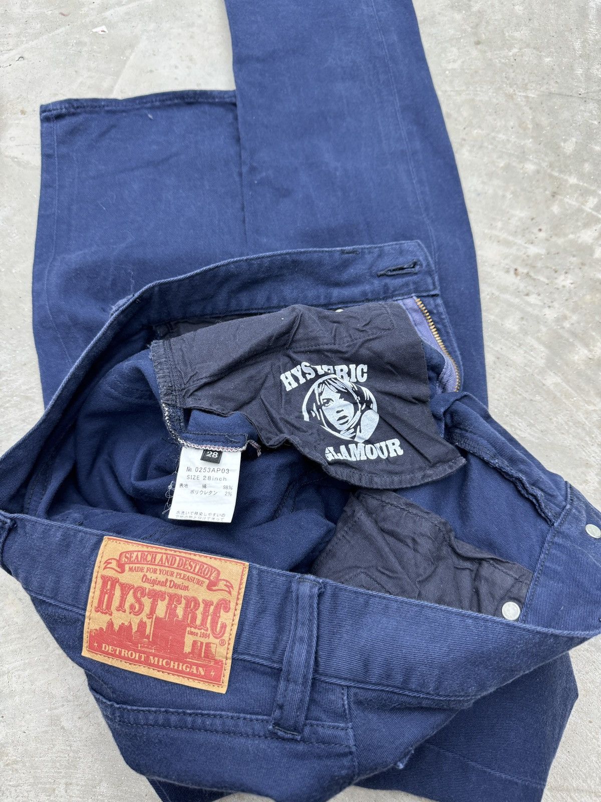 Hysteric Glamour Hysteric Glamour “Search and Destroy” Jeans Size US 28 / EU 44 - 5 Thumbnail