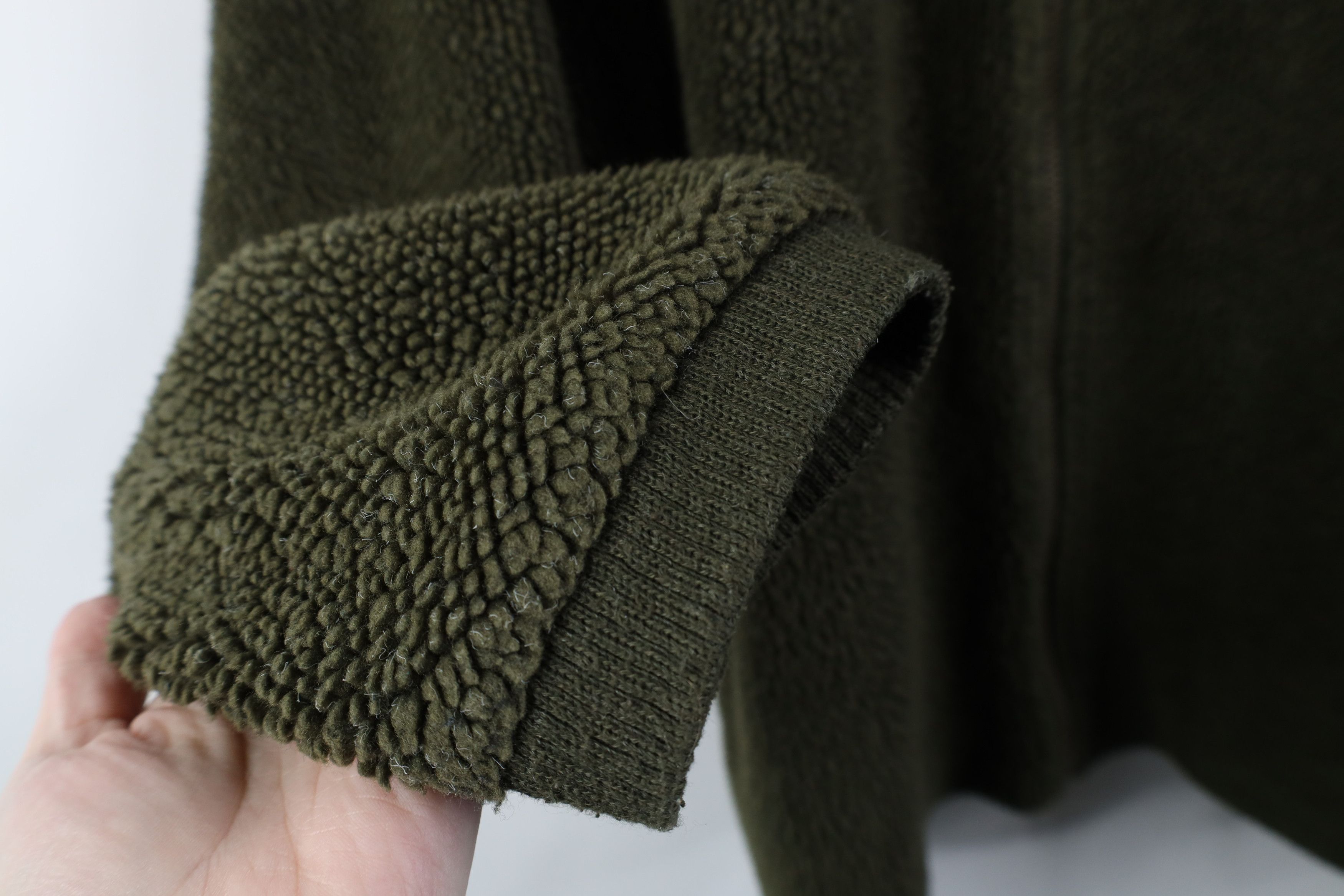 Columbia Vintage 90s Columbia Fleece Full Zip Jacket Olive Green USA Size US XL / EU 56 / 4 - 8 Thumbnail