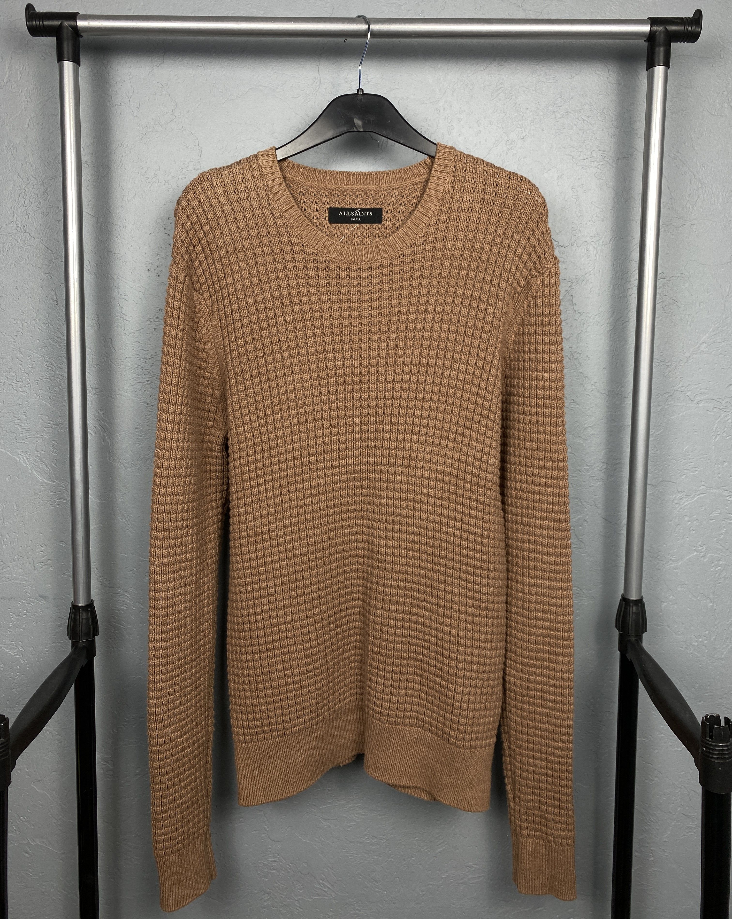 Allsaints Allsaints Oversized Kargg Crew Neck Mens Knit Sweater Size US S / EU 44-46 / 1 - 1 Thumbnail