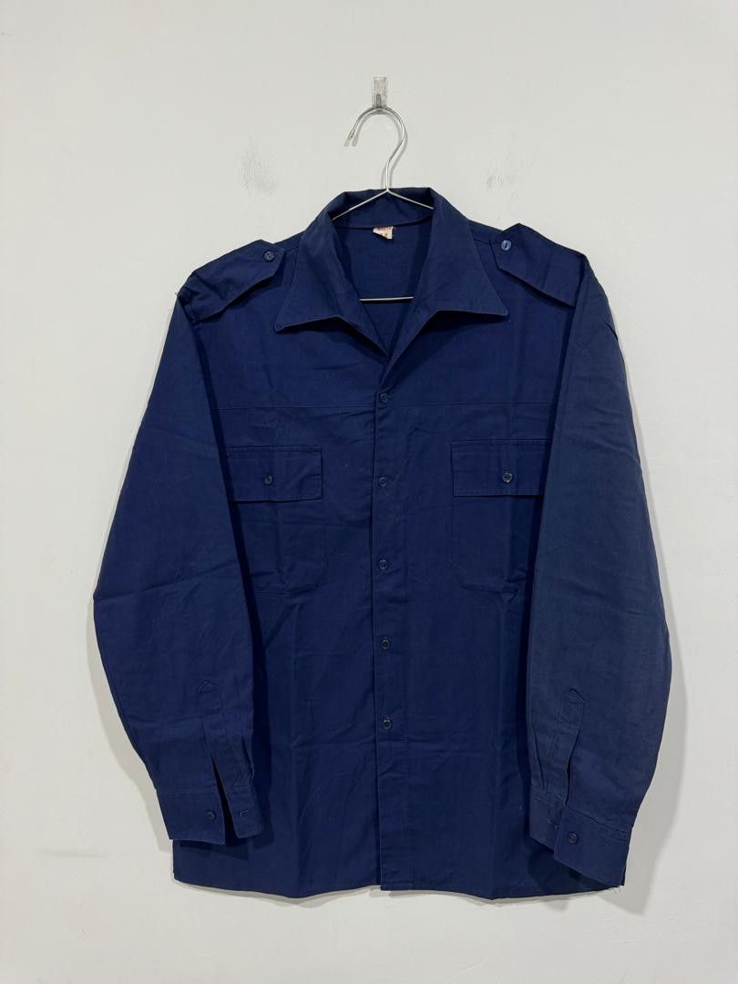A.P.C. Vintage A.P.C. Surplus Army Style Shirt Size US L / EU 52-54 / 3 - 2 Thumbnail