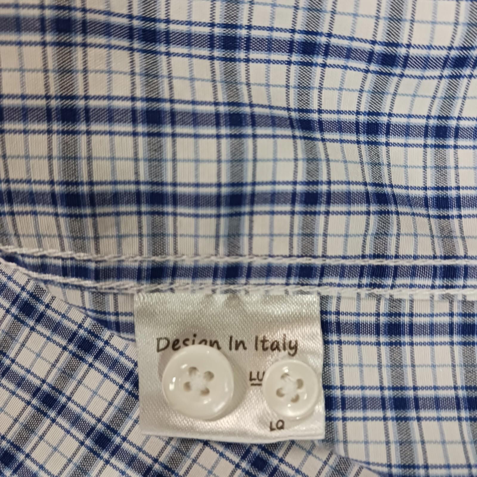 Other Classic Collection Regular Fit Men's Blue & White Shirt 3XL Size US XXL / EU 58 / 5 - 4 Thumbnail