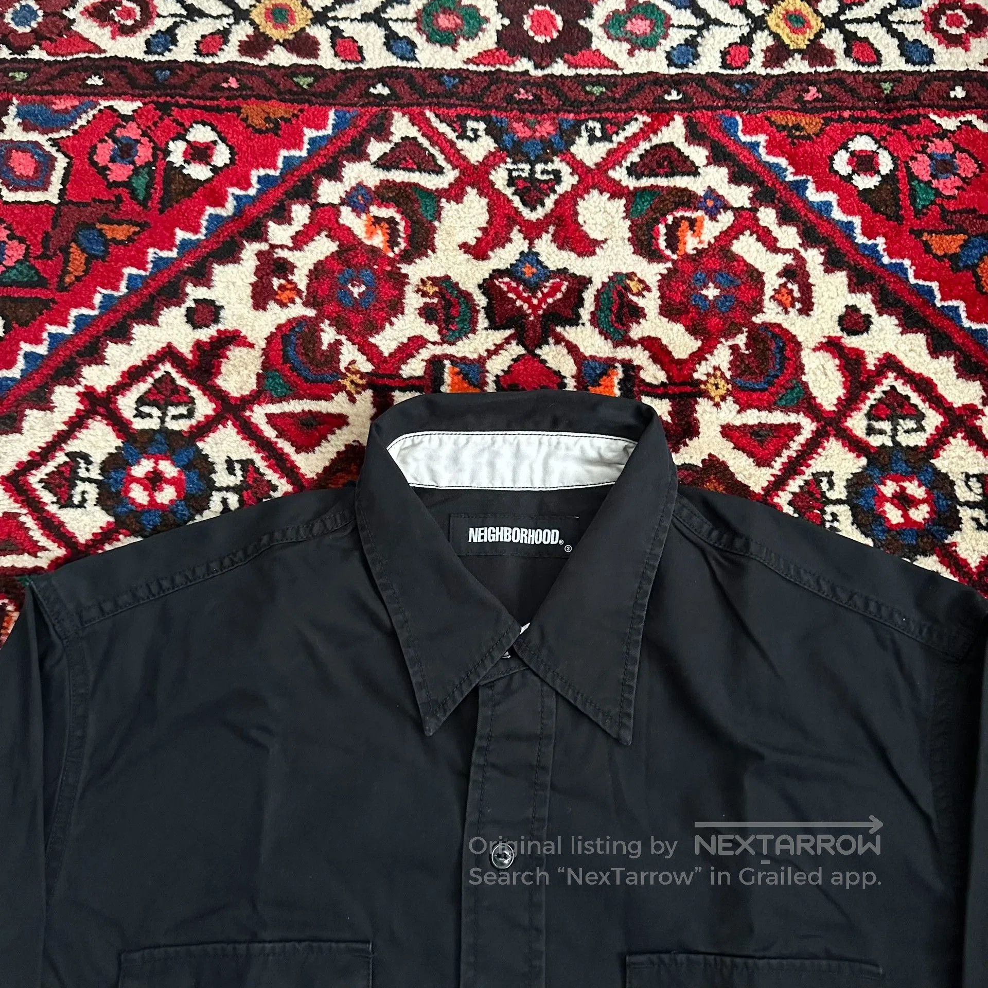 Neighborhood Neighborhood 20AW Black Shirt. Size US M / EU 48-50 / 2 - 2 Thumbnail