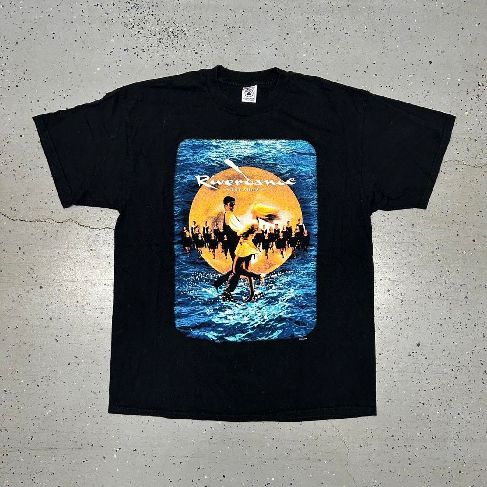 Other VTG Riverdance tv show promo black cotton t-shirt Size US XL / EU 56 / 4 - 1 Thumbnail