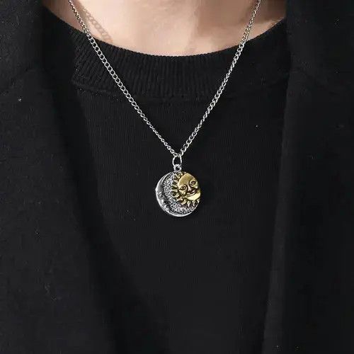 Other Classic Moon Sun Shape Necklace Size ONE SIZE - 6 Thumbnail