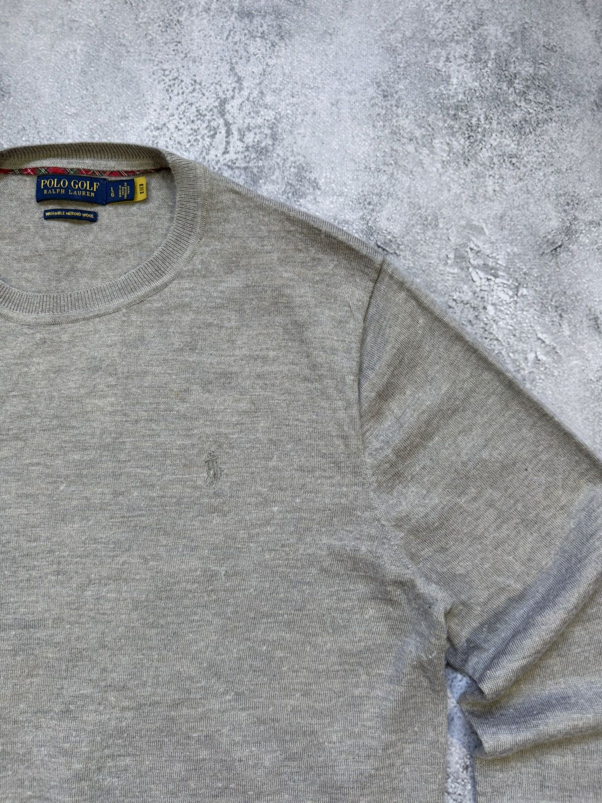 Polo Ralph Lauren × Vintage Vintage Polo Ralph Lauren Sweater Wool Size US L / EU 52-54 / 3 - 3 Thumbnail