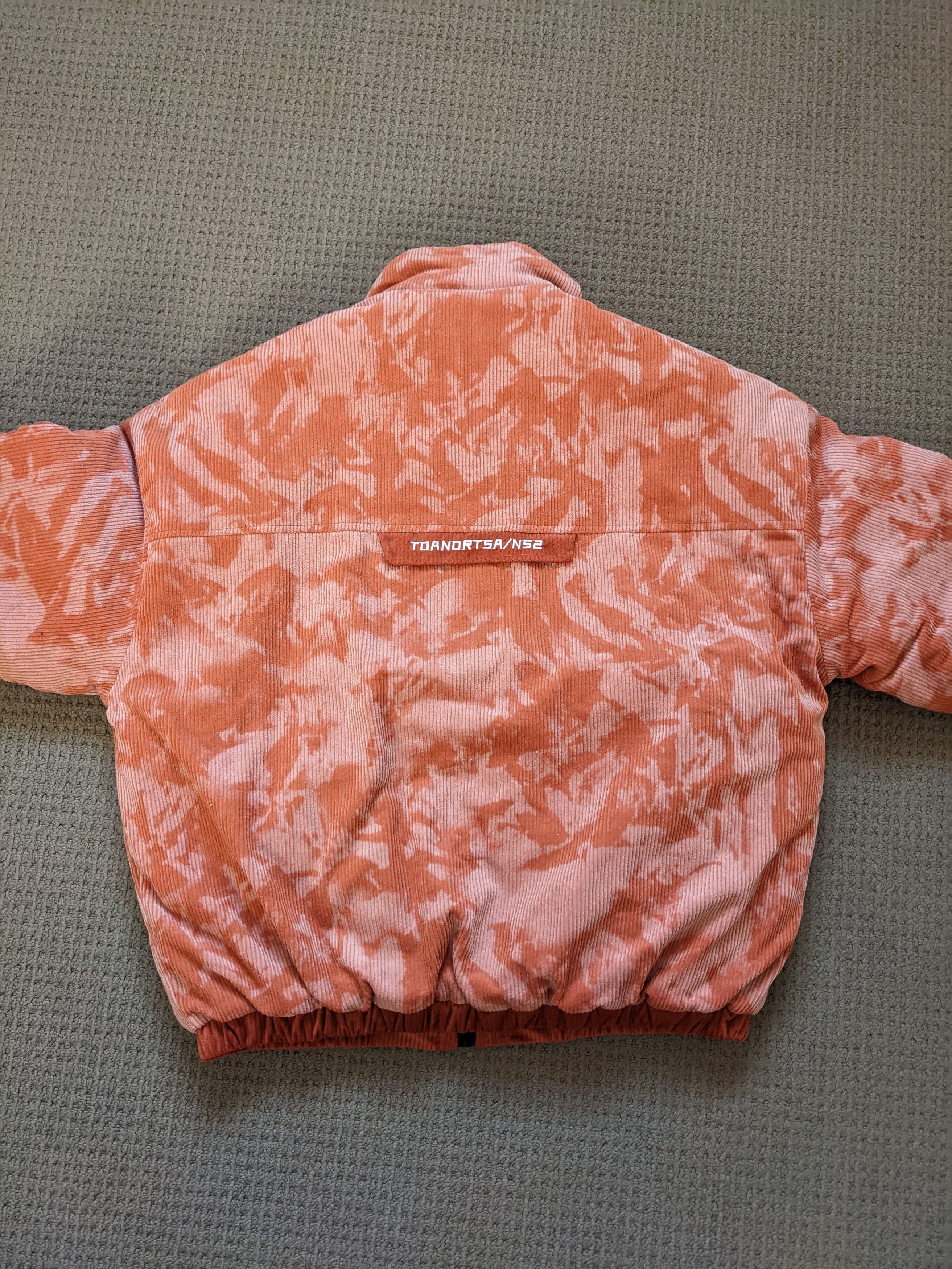 Other Orange corduroy Tie-dye jacket Size US L / EU 52-54 / 3 - 4 Thumbnail