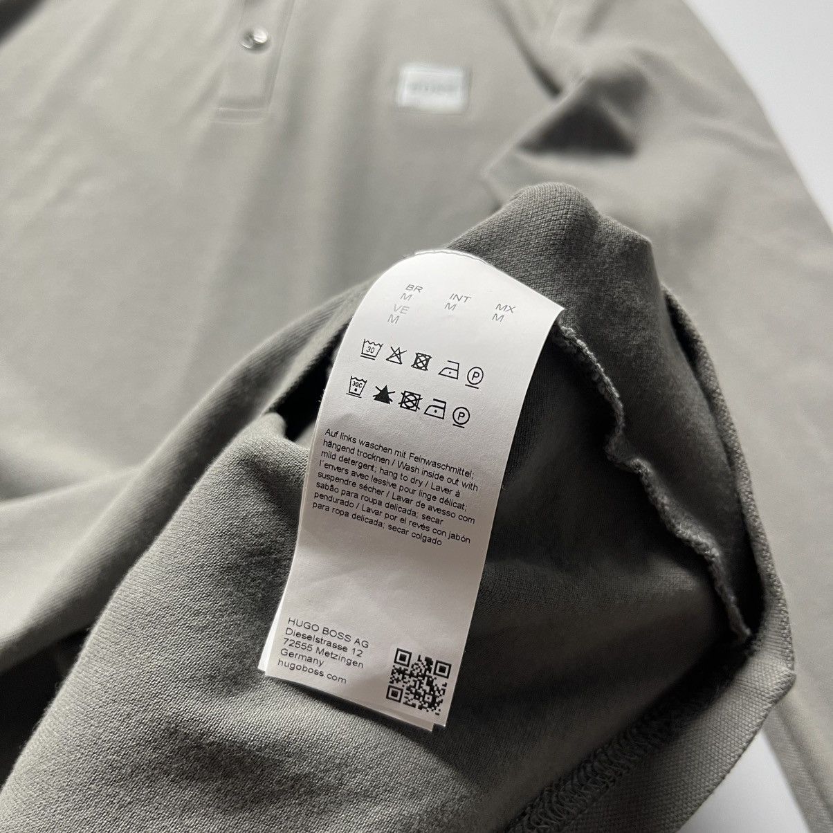 Hugo Boss BOSS Orange Passerby Long Sleeve Polo SIZE “M” Size US M / EU 48-50 / 2 - 10 Thumbnail