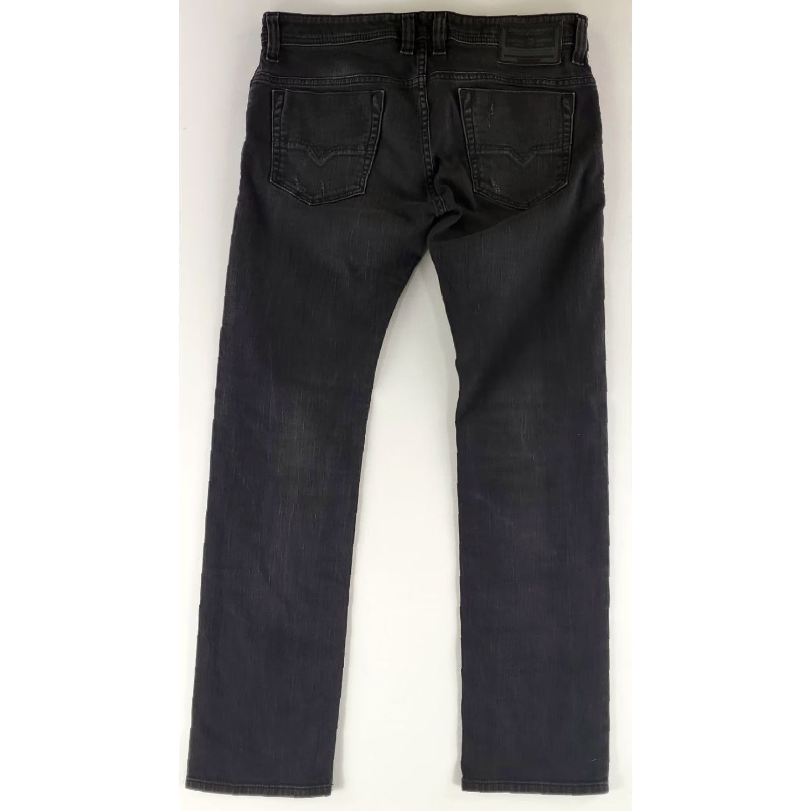 Diesel Diesel Safado-R Black Jeans Mens 35x32 32x32 Straight Diesel 35 Black Mens Size US 35 - 4 Thumbnail