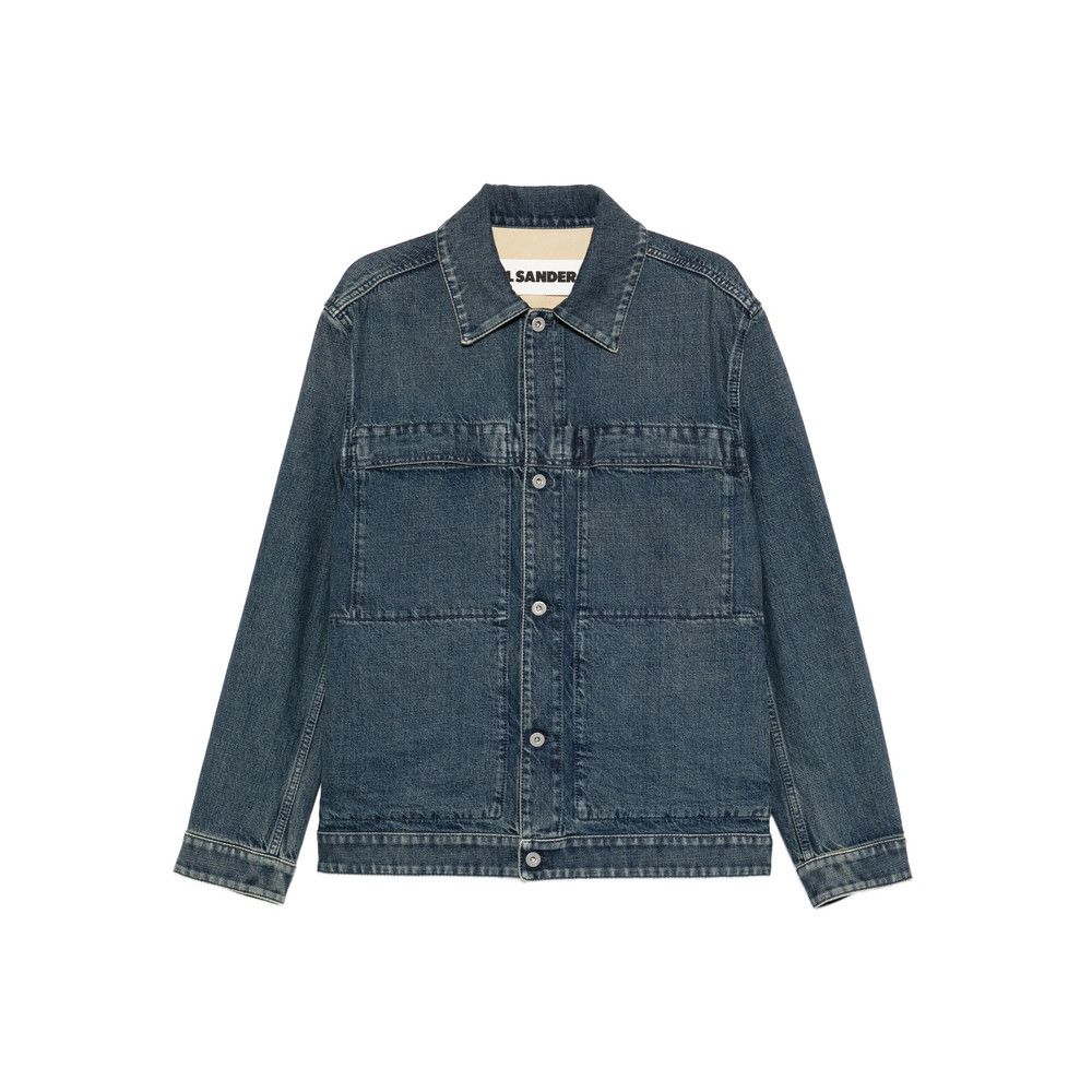 Jil Sander Jil Sander BLUE Jackets - Denim Jackets Size US M / EU 48-50 / 2 - 1 Thumbnail