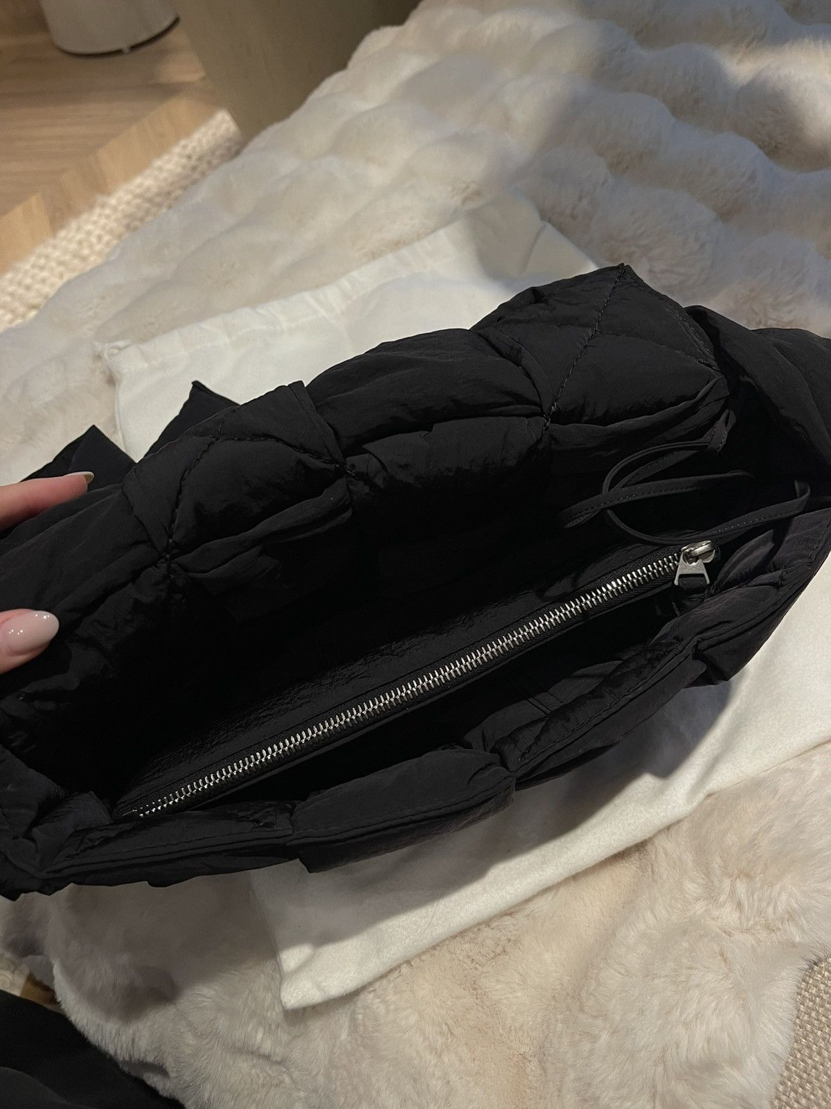Bottega Veneta Bottega Veneta padded tech cassette bag black Size ONE SIZE - 11 Thumbnail