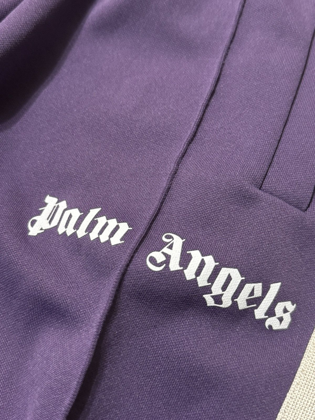 Palm Angels Palm Angels Pants Track Purple Size US 29 - 4 Thumbnail