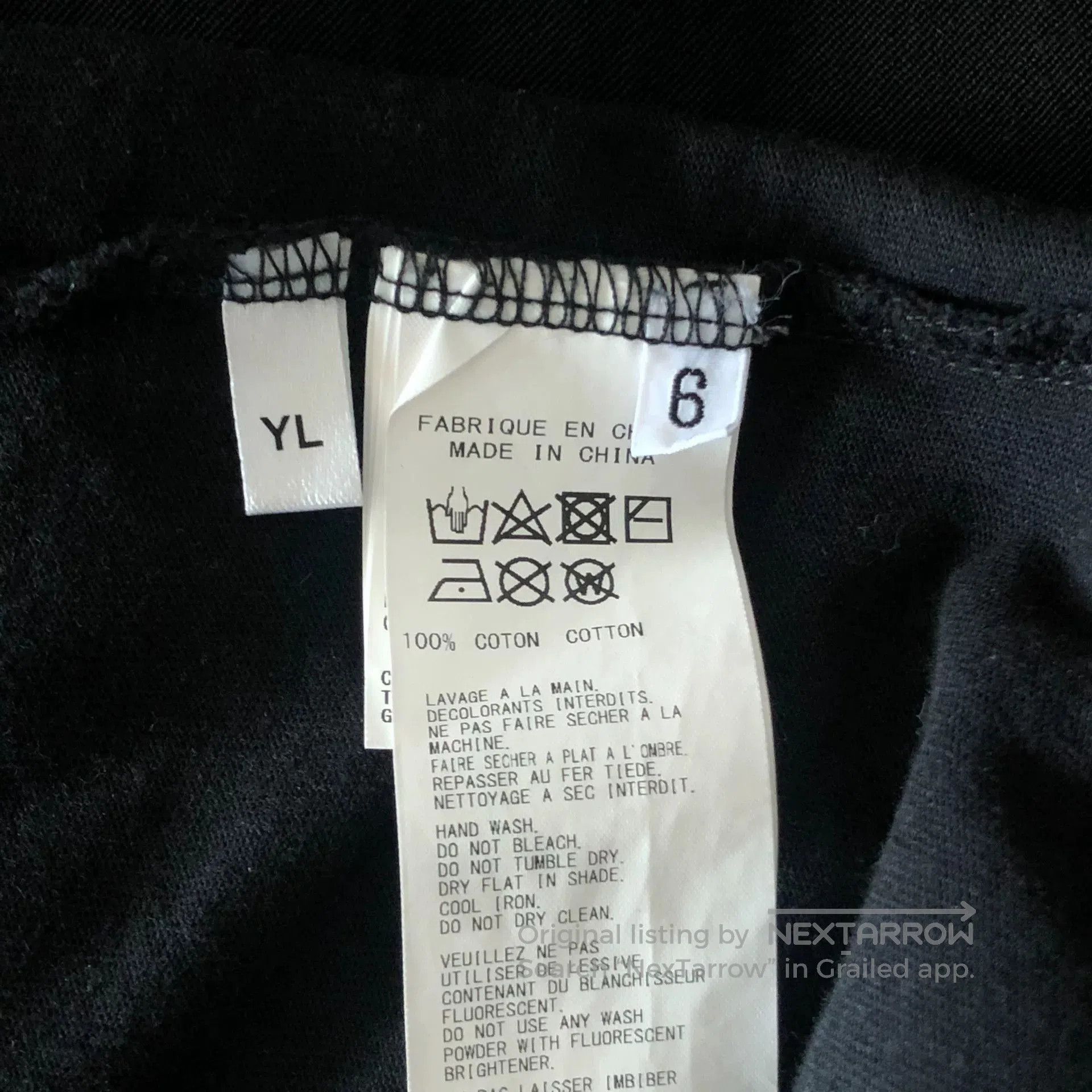 Yohji Yamamoto Yohji Yamamoto No Future Short Sleeve T. Size US M / EU 48-50 / 2 - 5 Thumbnail