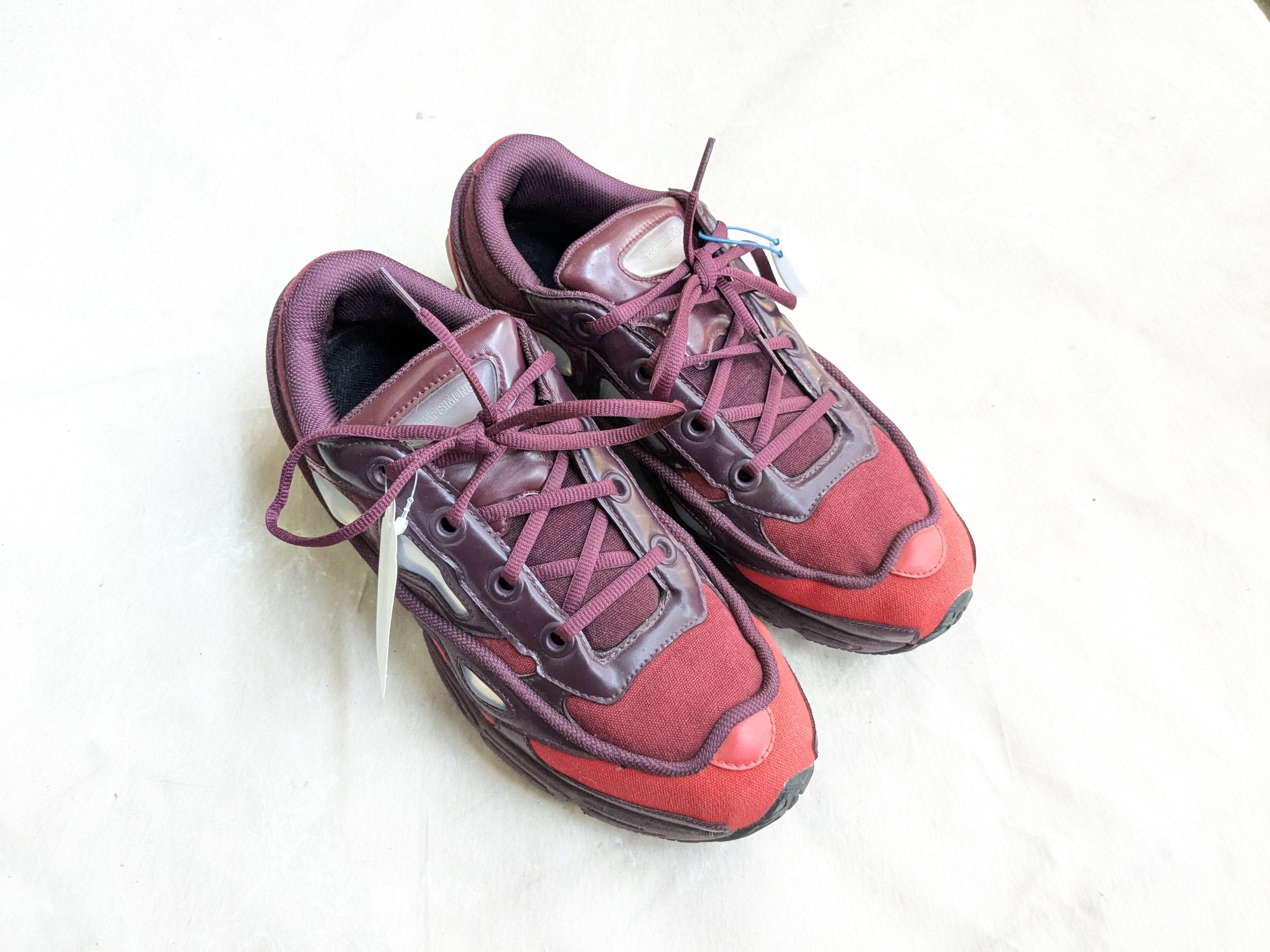 adidas Raf Simons Ozweego Burgundy Red B22538