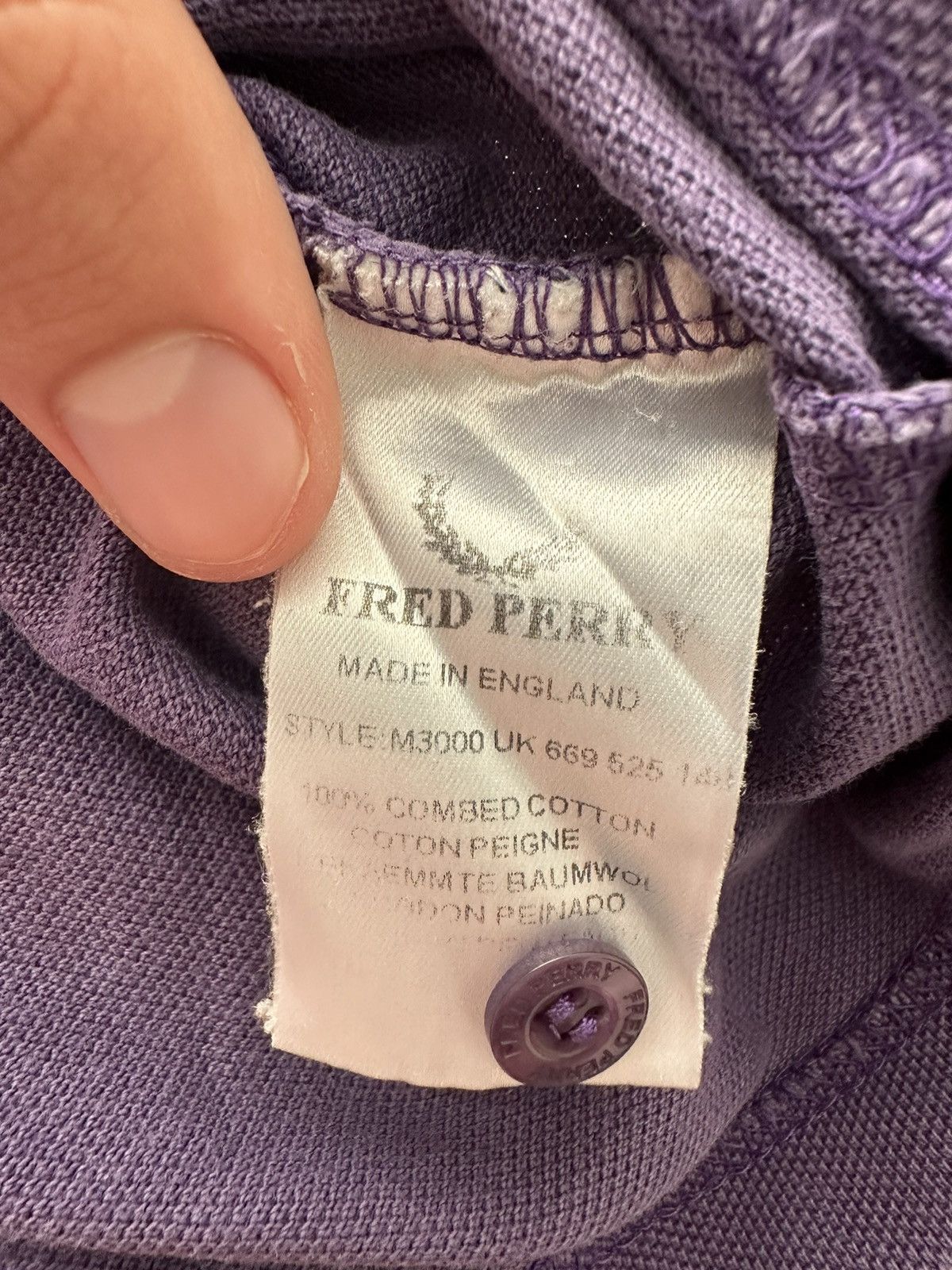 Fred Perry Fred Perry purple oldmoney casual polo vintage small logo Size US M / EU 48-50 / 2 - 5 Thumbnail