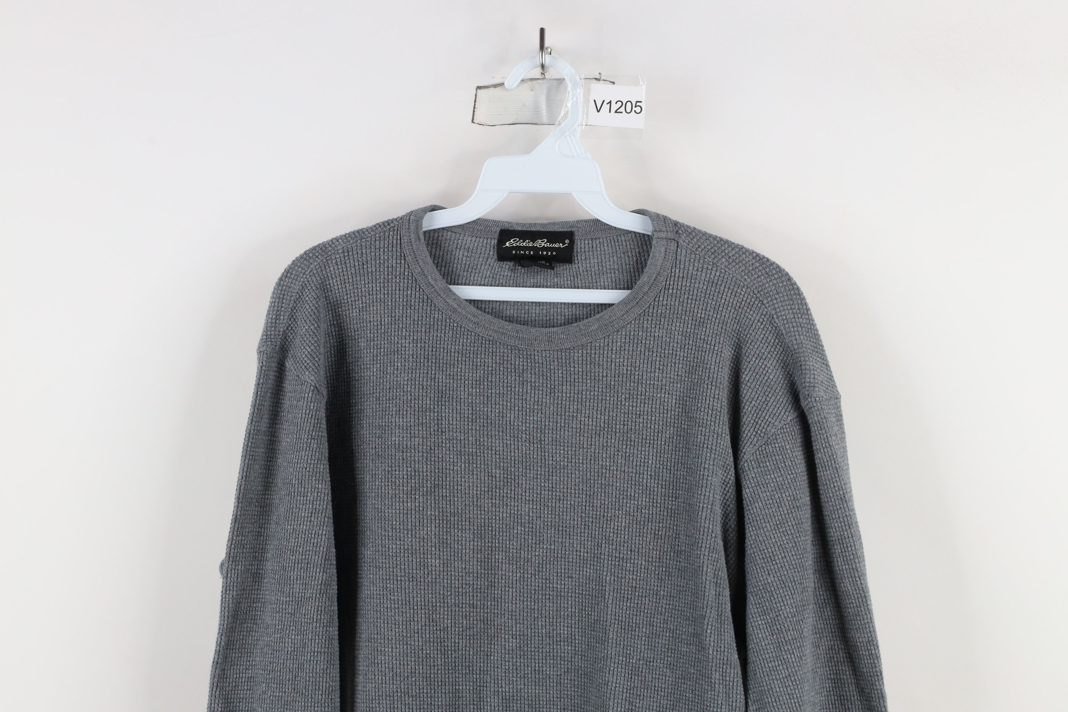 Eddie Bauer × Vintage Vintage 90s Eddie Bauer Waffle Knit Long Sleeve T-Shirt Size US S / EU 44-46 / 1 - 2 Thumbnail