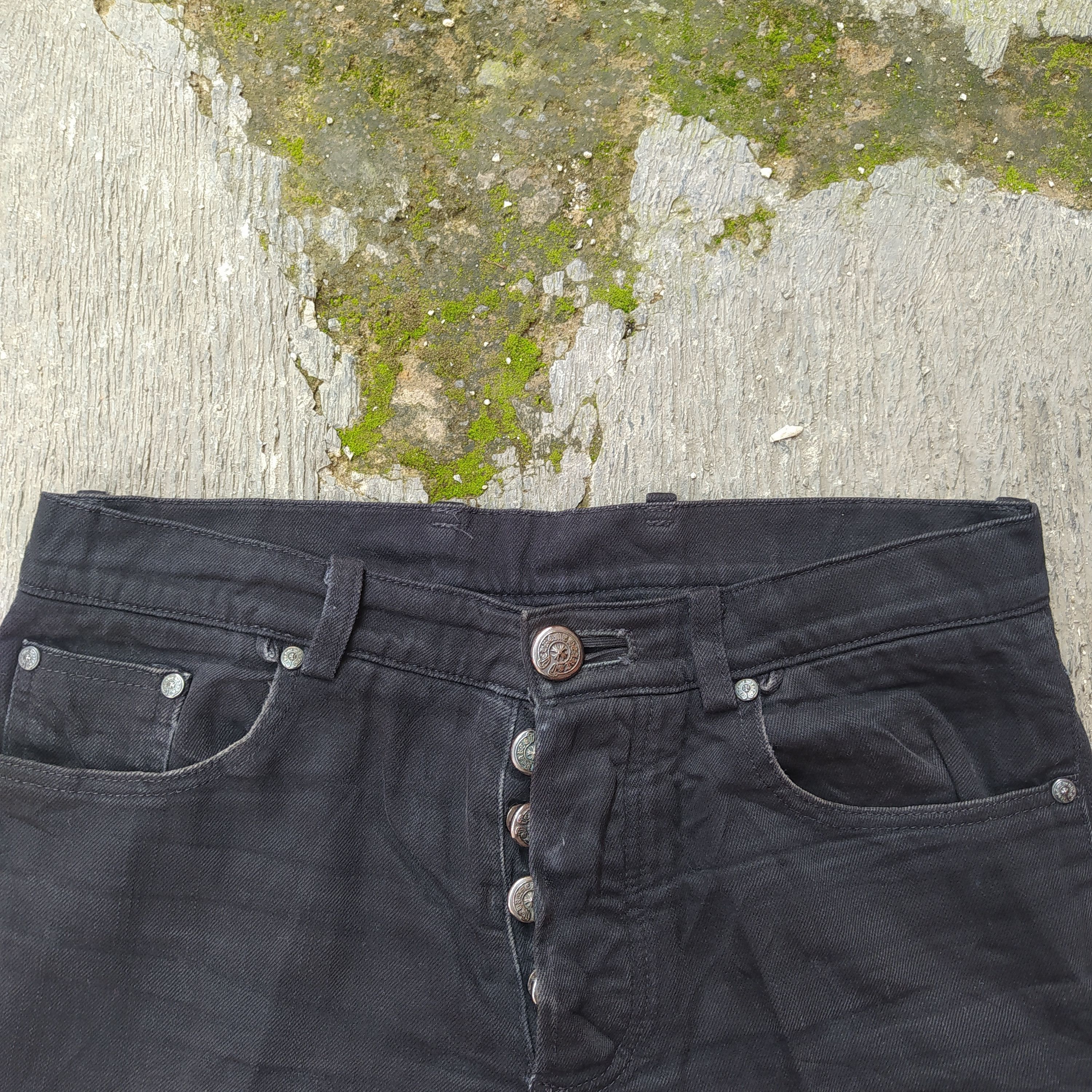 Chrome Hearts Chrome Hearts 90's Fleur Knee jeans Size US 31 - 8 Thumbnail
