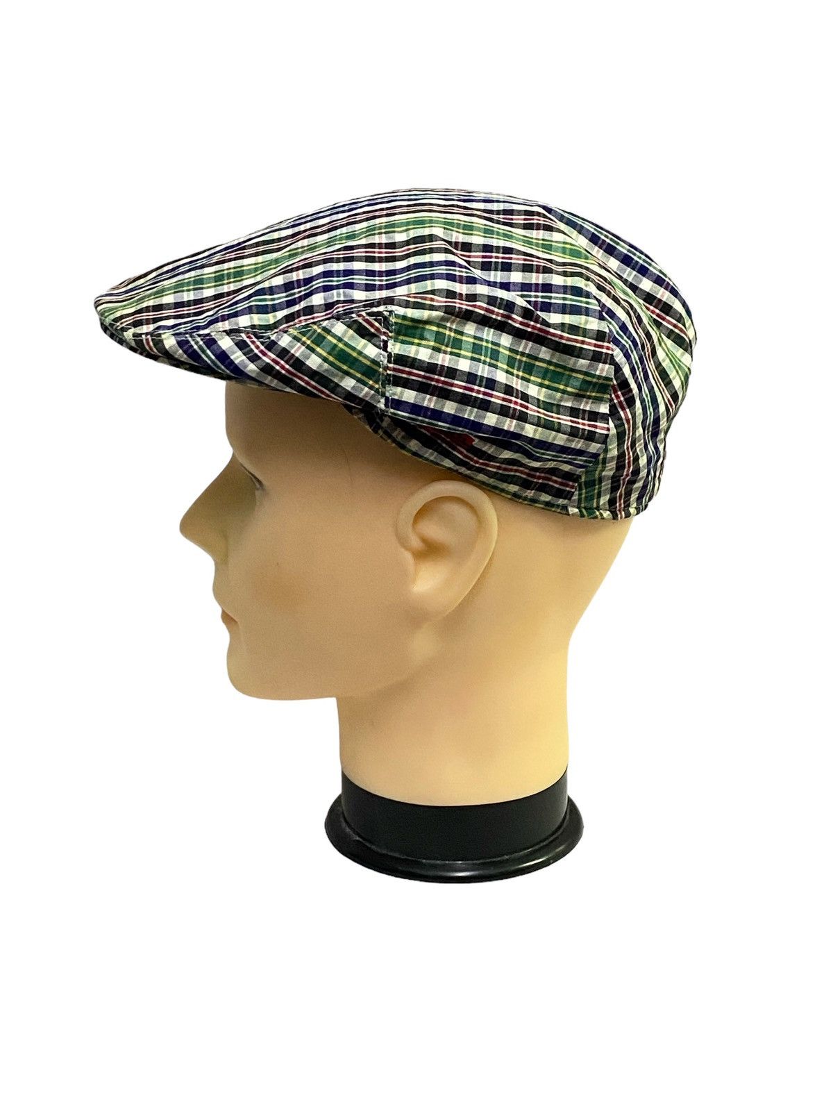 Comme des Garcons Rare🔥Junya Watanabe X Kangol Checkered Pattern Baretta Hat Size ONE SIZE - 6 Thumbnail