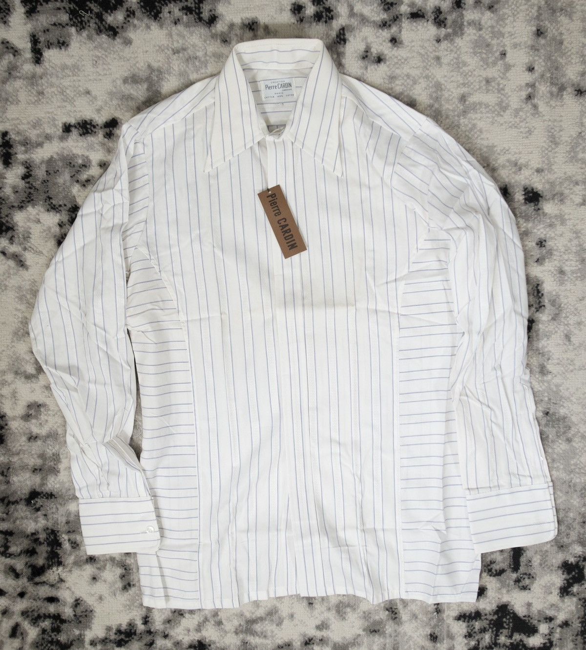 Pierre Cardin Vintage 70s Pierre Cardin Button Up Shirt Size US L / EU 52-54 / 3 - 3 Thumbnail