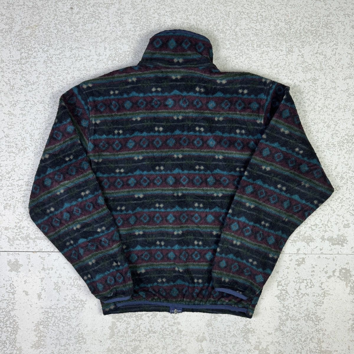 L.L. Bean × Vintage 💥Vintage L.L.Bean Native Style Fleece Jacket Size US S / EU 44-46 / 1 - 6 Thumbnail