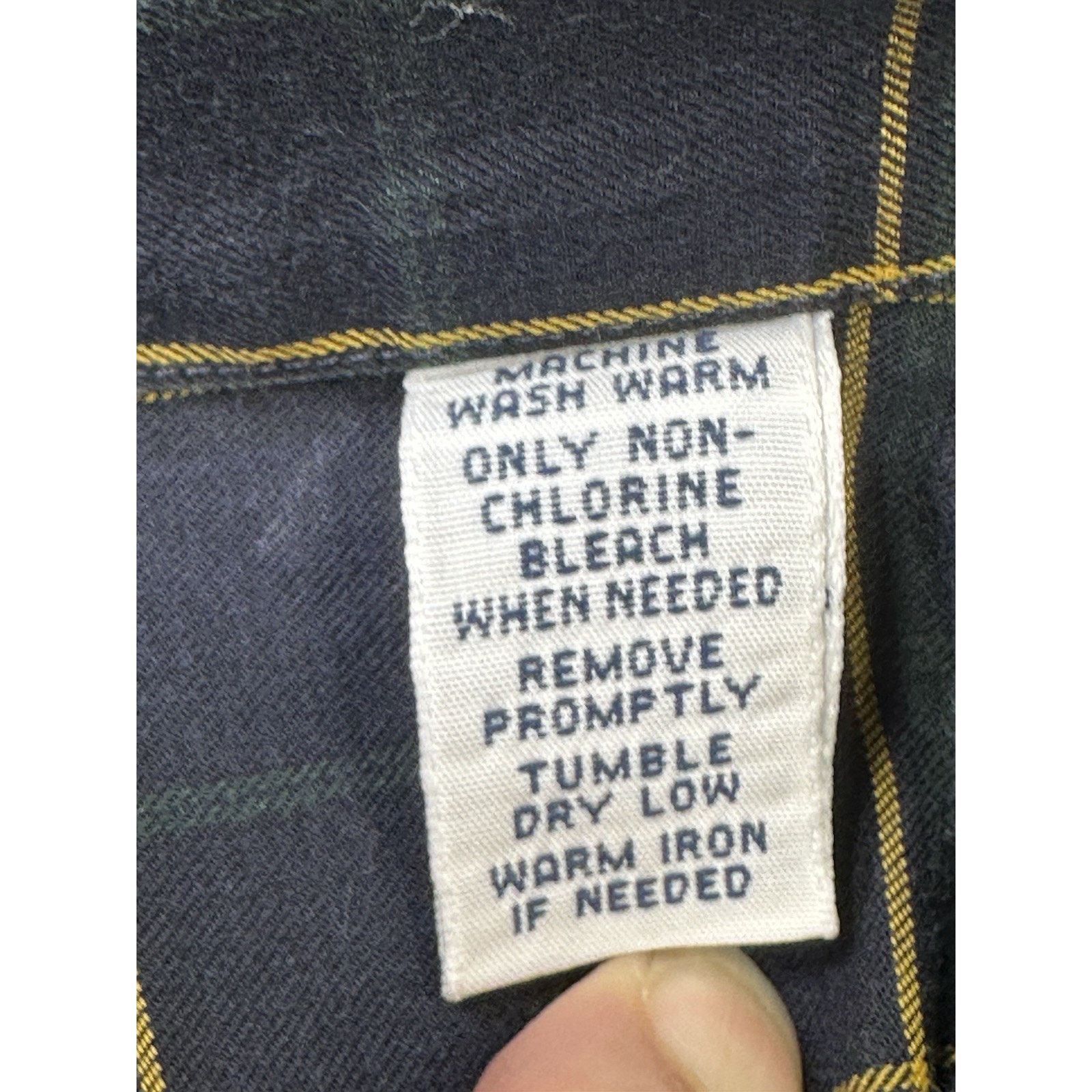 Ralph Lauren Vintage Ralph Lauren Shirt Mens XL Blue Plaid Classic Fit Size US XL / EU 56 / 4 - 8 Thumbnail