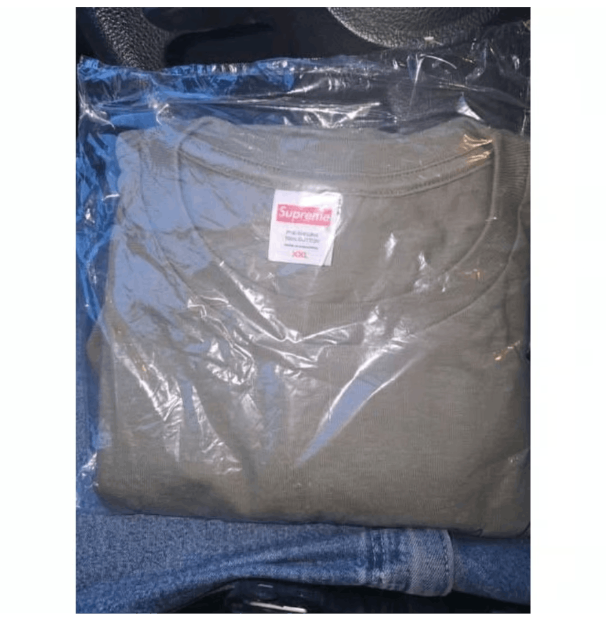Supreme Supreme Aphex Twin Donkey Rhubarb Green L/S Tee IN HAND Size US XXL / EU 58 / 5 - 4 Thumbnail